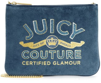 Juicy Couture Outlet - CERTIFIED GLAMOUR VELOUR CROSSBODY BAG