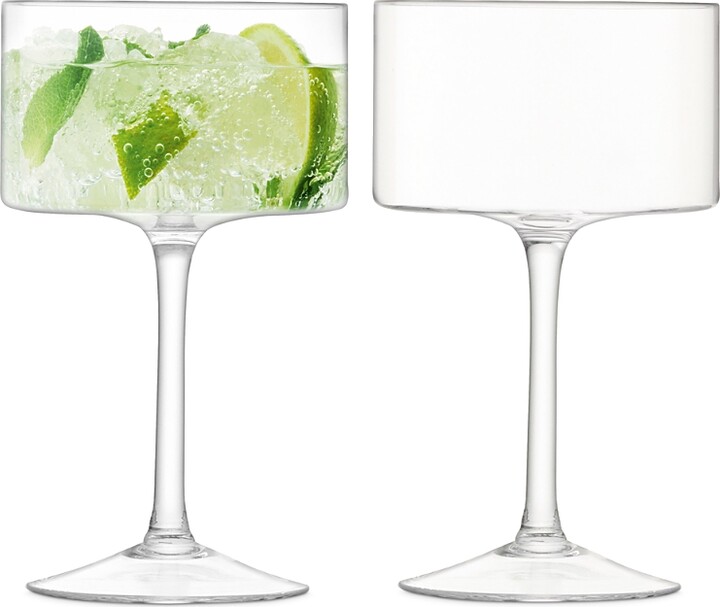LSA International Otis Champagne/Cocktail Glass, Set of 2