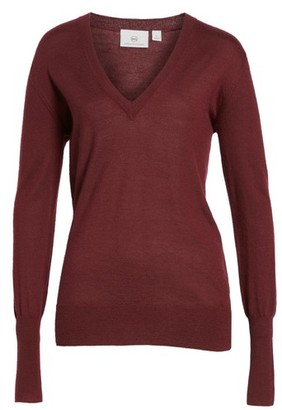 AG Jeans Uma V-Neck Cashmere Sweater