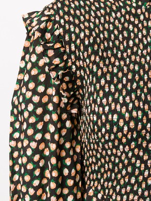 Rixo Floral-Print Layered Mini Dress