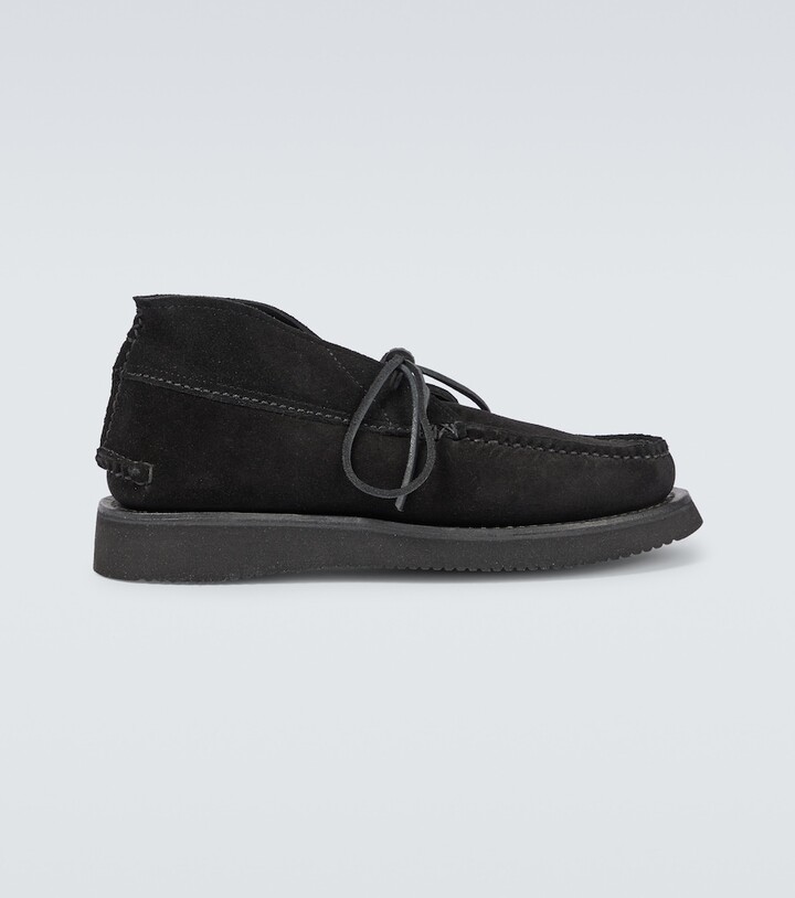 black suede chukka