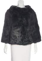 Thumbnail for your product : Tory Burch Fur Poncho