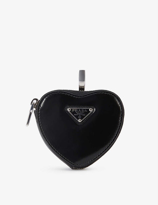 Prada Heart leather coin purse - ShopStyle Wallets & Card Holders