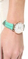Thumbnail for your product : Kate Spade Rio Embossed Croc Metro Watch