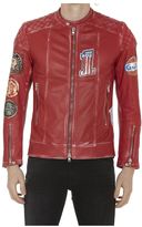 Thumbnail for your product : S.W.O.R.D. Patch Leather Jacket
