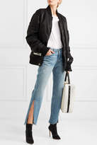 Thumbnail for your product : GRLFRND Maran Distressed Mid-rise Straight-leg Jeans