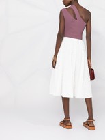 Thumbnail for your product : Jil Sander Embroidered Midi Skirt