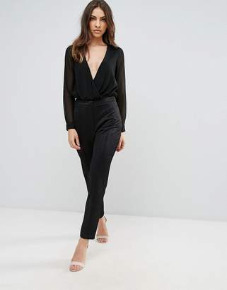 Forever Unique Pu Skinny Trousers