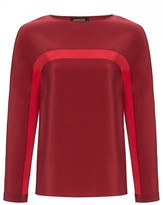 Thumbnail for your product : Jaeger Silk Colour Block Blouse