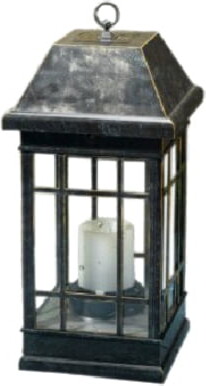 Smart Solar 22" Solar Powered Candle Lantern