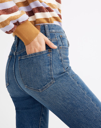 Madewell Petite Classic Straight Jeans in Coldbrook Wash