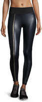 Thumbnail for your product : Vimmia Chance Coated Leggings with Metallic Stripe, Navy