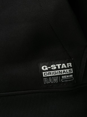 G Star Originals logo print hoodie