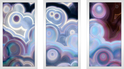 Latitude Run Pray Without Ceasing 1 Thessalonians 5:17' Framed Acrylic Painting Print on Canvas Multi-Piece Image on Acrylic