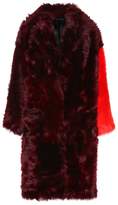 Calvin Klein 205W39NYC Shearling coat 