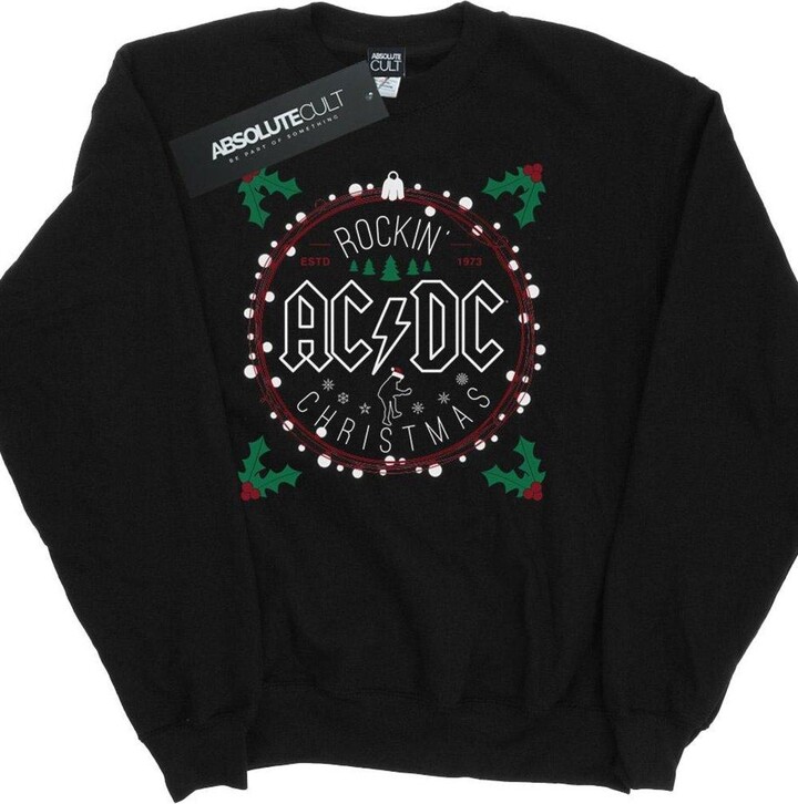 AC/DC Christmas Circle Sweatshirt - ShopStyle Jumpers & Hoodies
