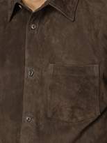 Thumbnail for your product : Ajmone leather shirt jacket