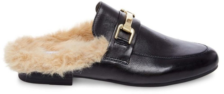 steve madden fur lined mules