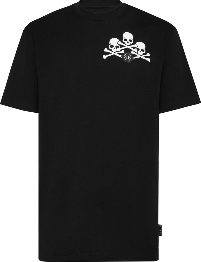 Philipp Plein T-shirt Round Neck SS Skull