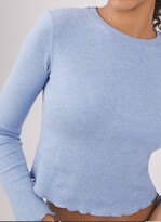 Thumbnail for your product : Something Navy Sara Long Sleeve Top