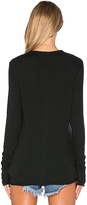 Thumbnail for your product : Enza Costa Cashmere Loose Crew Neck Top