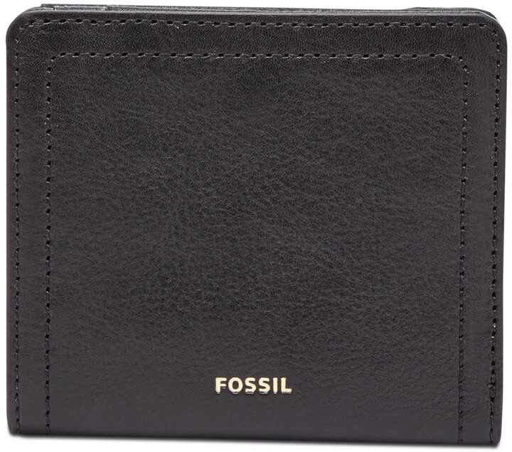 Fossil Logan Small Leather Bifold Rfid Wallet - ShopStyle