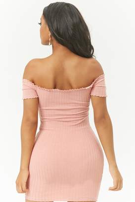 Forever 21 Off-the-Shoulder Bodycon Dress