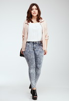 Thumbnail for your product : Forever 21 FOREVER 21+ Mineral Wash Skinny Jeans