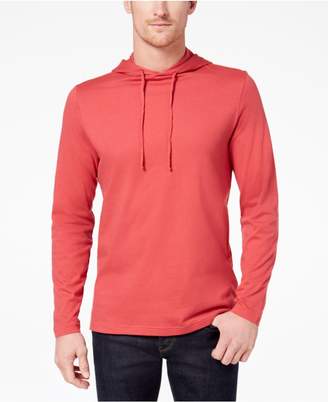 Club Room Men's Jersey Hooded Shirt, Created for Macy's