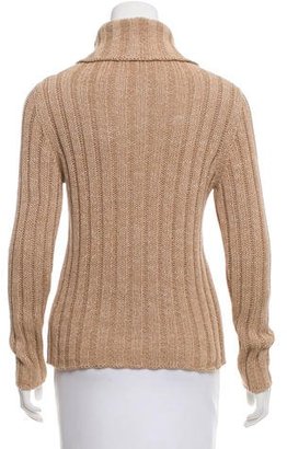 Brunello Cucinelli Rib Knit Turtleneck Sweater