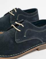 Thumbnail for your product : Red Tape Yuma Desert Brogue Shoe In Navy Suede