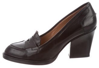 Fratelli Rossetti Leather Loafer Pumps