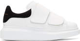 Alexander McQueen White Oversized Strap Sneakers