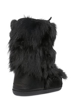 Thumbnail for your product : DSquared 1090 Saint Moritz Fox Fur & Nubuck Snow Boots