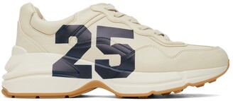 Gucci Beige '25' Evolution Rhyton Sneakers
