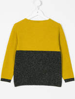 Thumbnail for your product : Paolo Pecora Kids colour block jumper