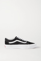 Thumbnail for your product : Vans Og Old Skool Lx Leather-trimmed Canvas And Suede Sneakers