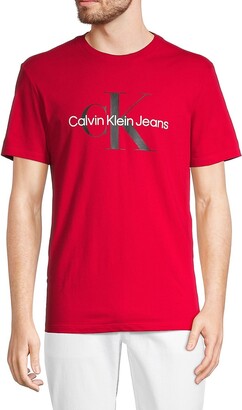 Calvin Klein Men's Red T-shirts