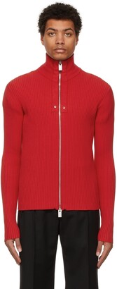 Alyx Red Zip-Up Sweater