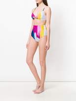 Thumbnail for your product : Mara Hoffman Lydia high-rise bikini briefs