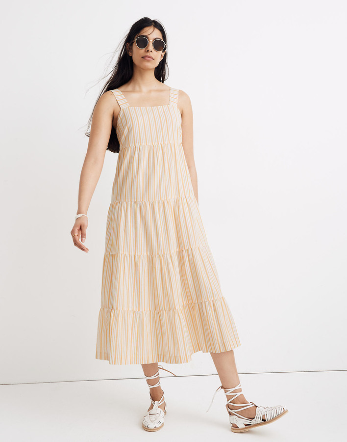 madewell tiered midi dress | Dresses Images 2022