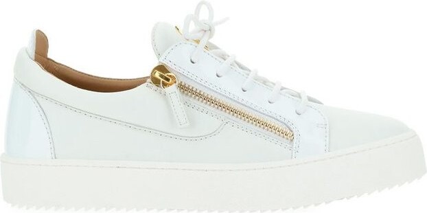 Giuseppe Zanotti Frankie Zip Detailed Lace-Up Sneakers