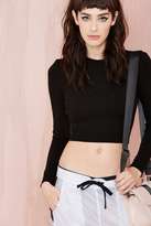 Thumbnail for your product : Nasty Gal Factory Geode Sweater - Black