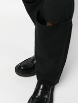 Thumbnail for your product : Comme des Garçons Homme Plus Linen-Wool Straight-Leg Trousers