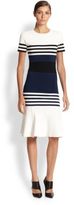 Thumbnail for your product : Yigal Azrouel Techno Stripe Knit Dress