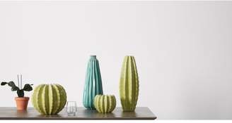 Arizona Tall Cactus Vase, Green
