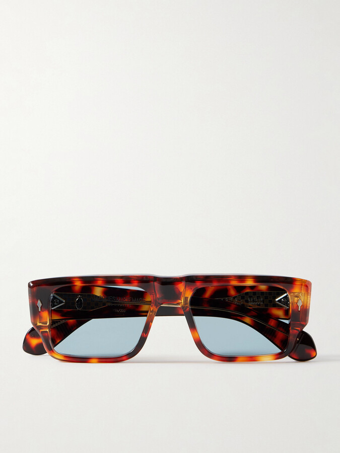 Jacques Marie Mage Devoto Square-frame Tortoiseshell Acetate Sunglasses - One size