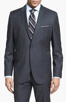 Thumbnail for your product : HUGO 'Keys/Shaft' Trim Fit Wool Suit
