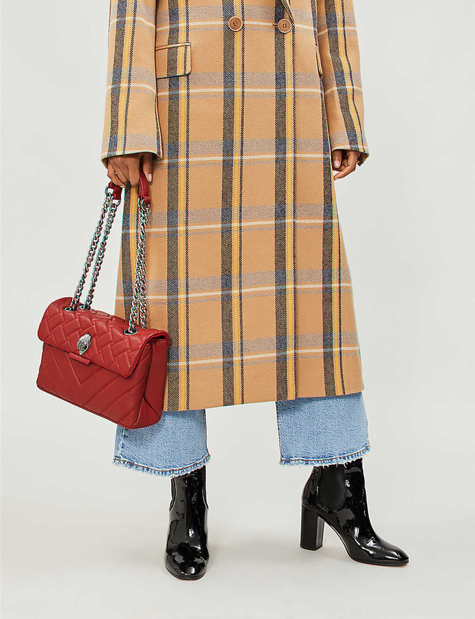 kensington quilted leather shoulder bag