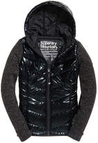 Thumbnail for your product : Superdry Storm Hybrid Metallic Zip Hoodie